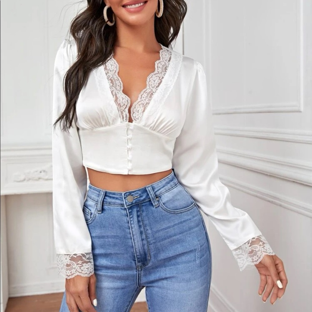 Satin blouse